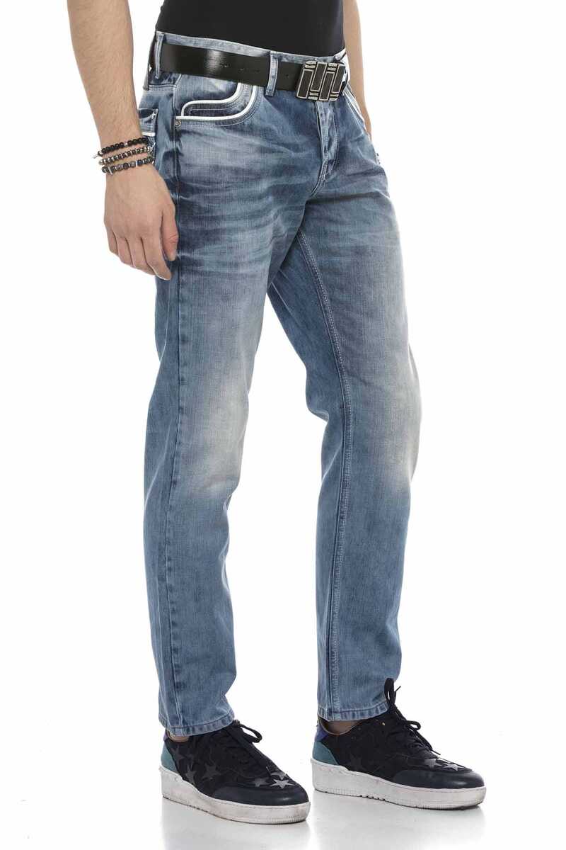 CD594 men's comfortable jeans in the regular fit cut