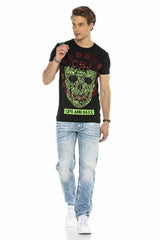 CD616 Jeans confortable pour hommes avec poches arrières décorées
