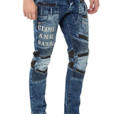 CD637 Herren bequeme Jeans im coolen Look