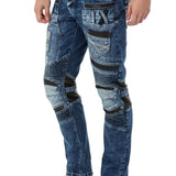 CD637 Herren bequeme Jeans im coolen Look