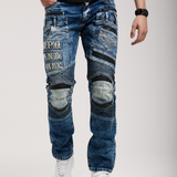 CD637 Herren bequeme Jeans im coolen Look
