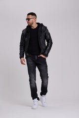CD699 Tejanos gastados para hombre 