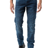 CD699 Herren Straight Fit-Jeans mit cooler Used-Waschung