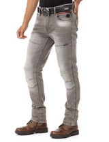 CD699 Tejanos gastados para hombre 