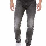 CD712 Herren Straight Fit-Jeans im klassischen 5-Pocket-Stil