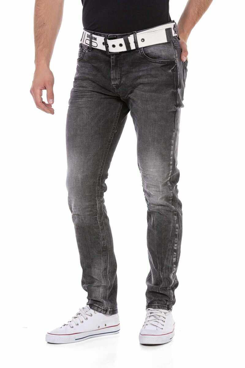 CD712 Jeans rectos para hombre