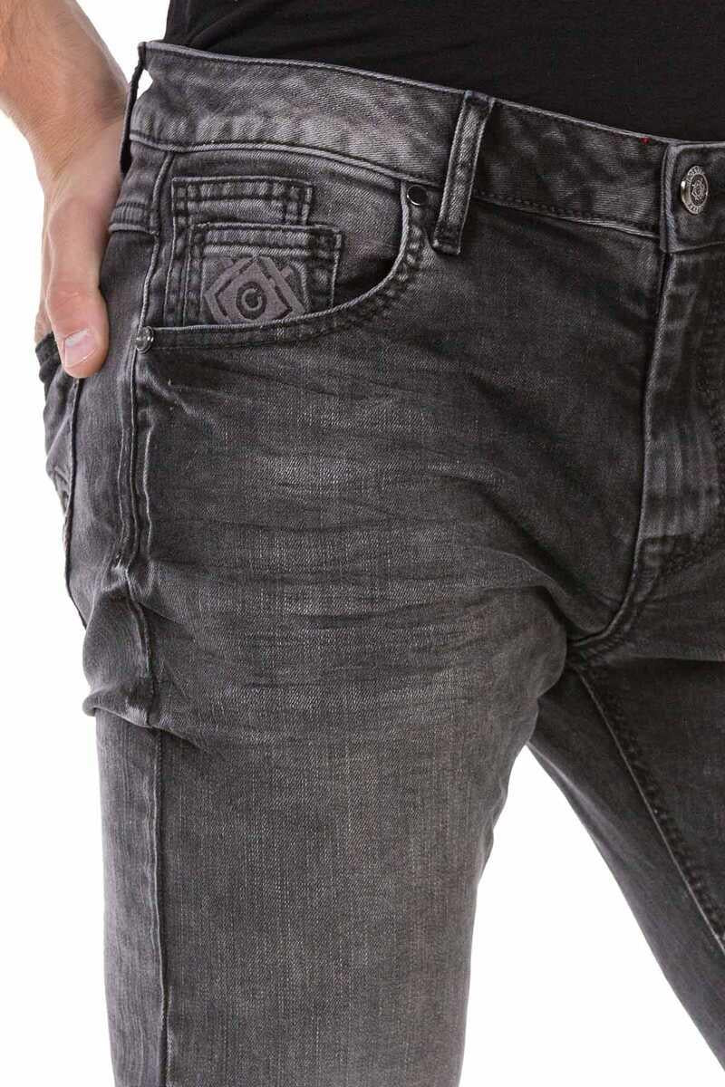 CD712 Jeans rectos para hombre