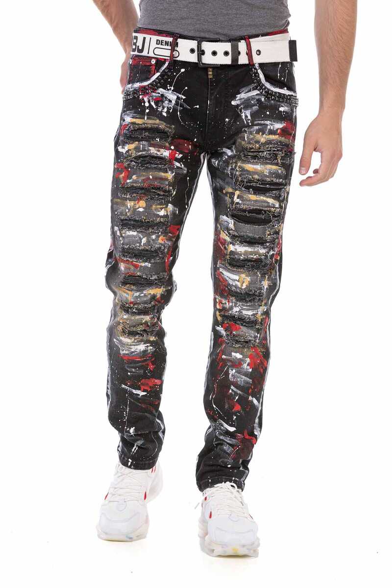CD715 Jeans Streetstyle da Uomo 