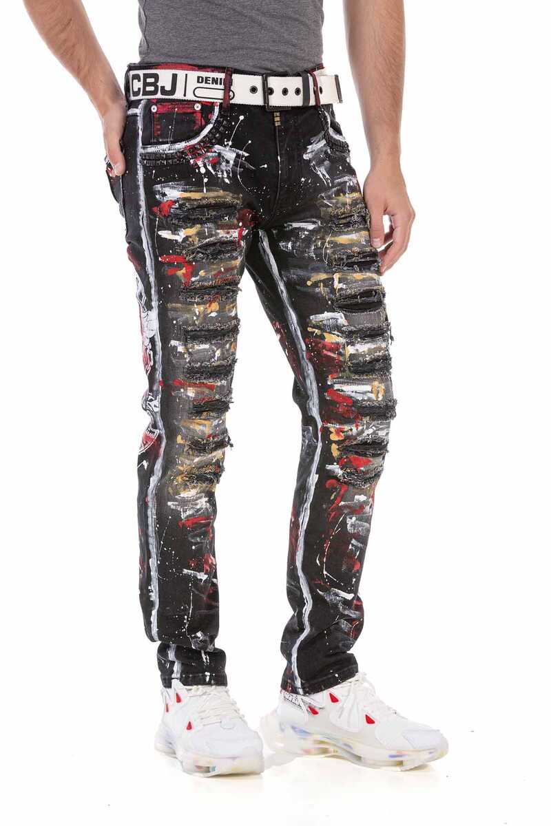 CD715 Jeans Streetstyle da Uomo 