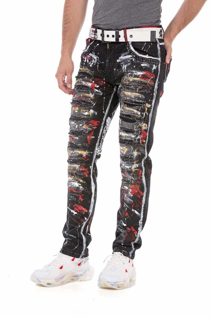 CD715 Jeans Streetstyle da Uomo 
