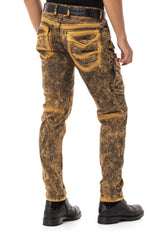 CD780 Pantalon Cargo de Corte Recto para Hombre 
