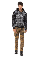 CD780 Pantalon Cargo de Corte Recto para Hombre 