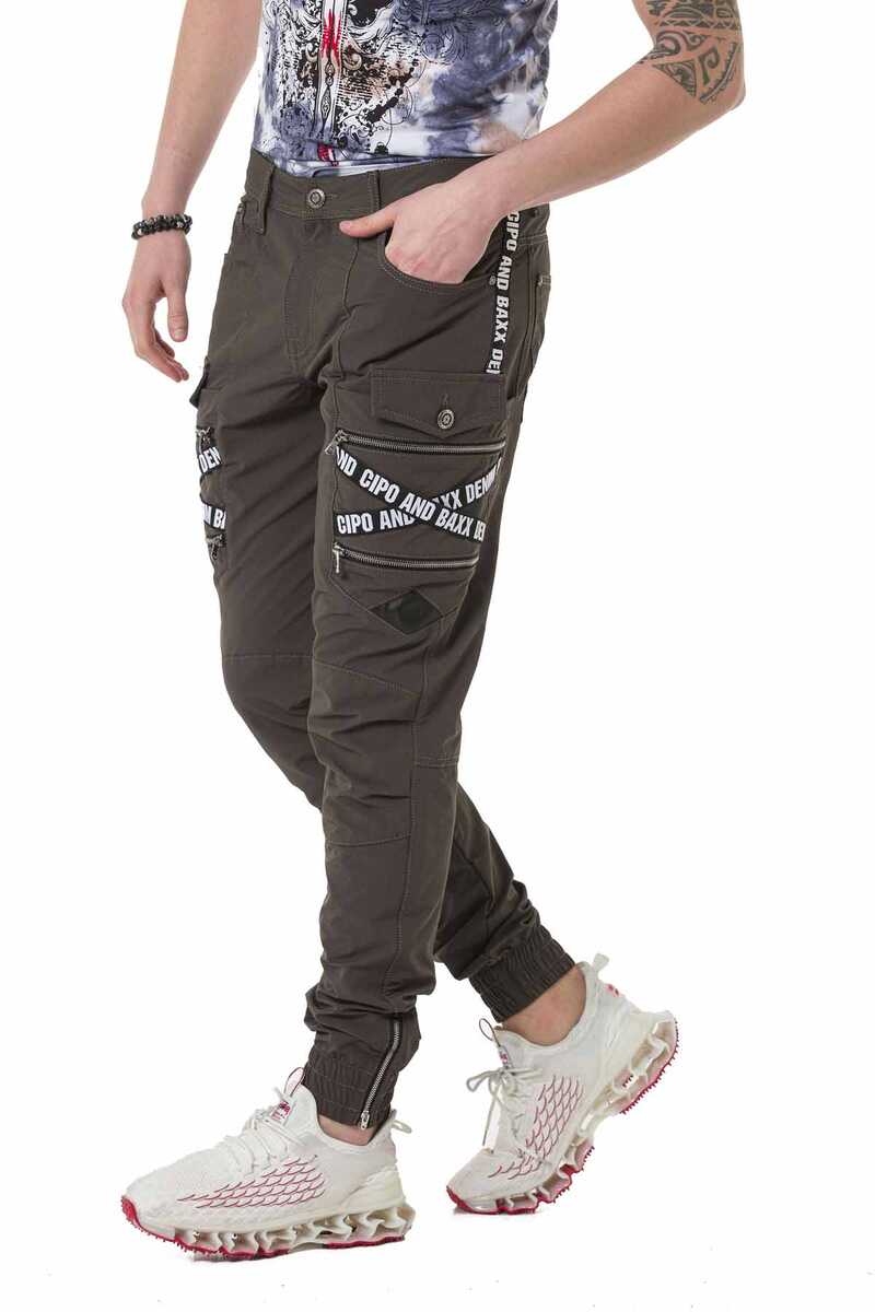CD786 Pantalones cargo para hombres