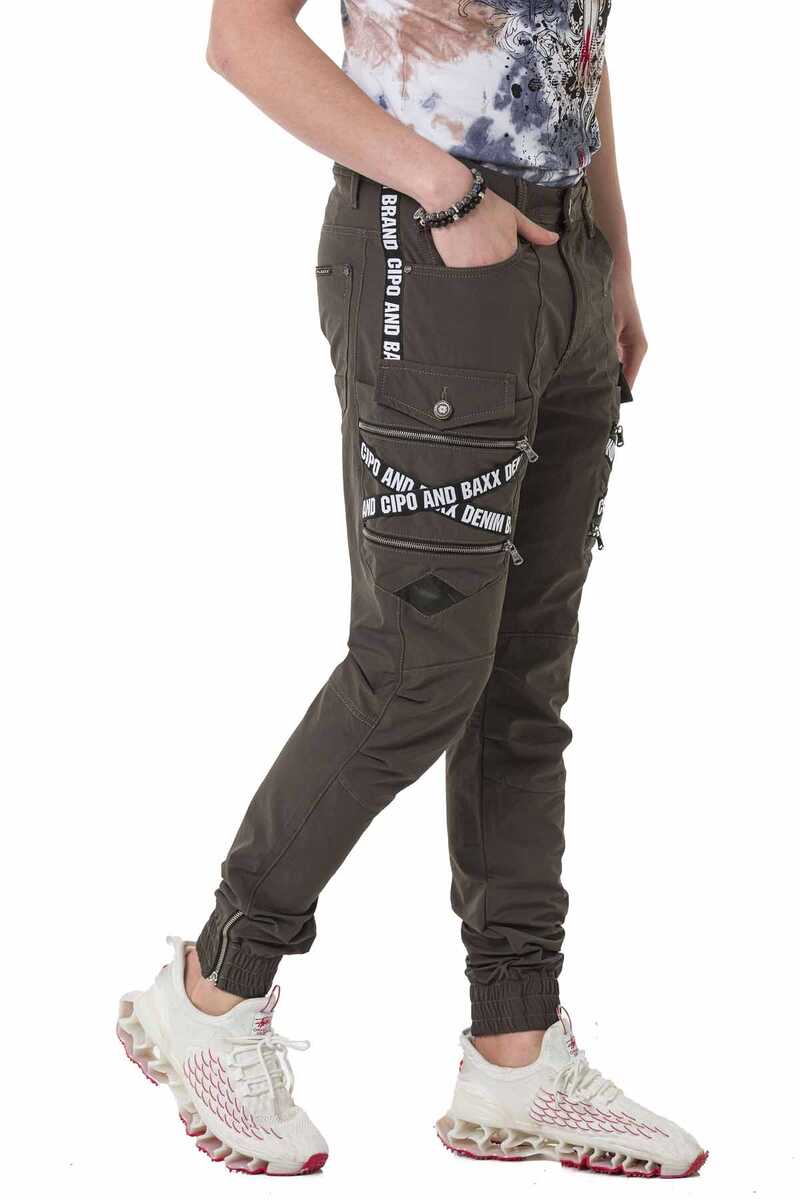CD786 Pantalones cargo para hombres