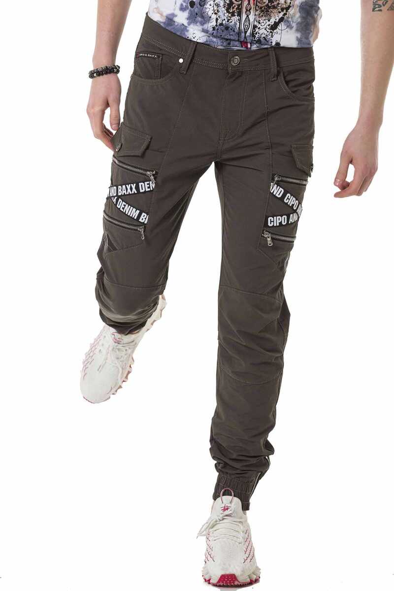CD786 Pantalones cargo para hombres