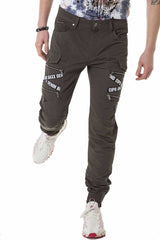CD786 Pantalones cargo para hombres