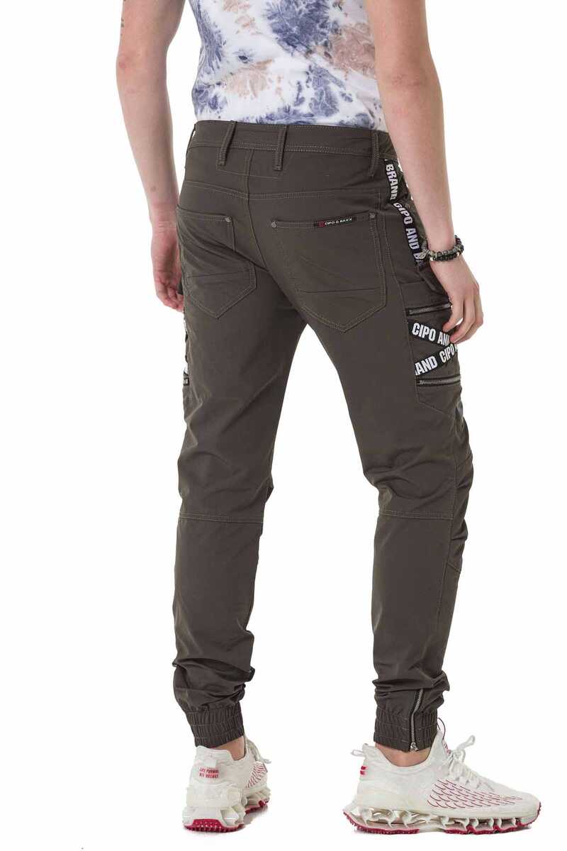 CD786 Pantalones cargo para hombres