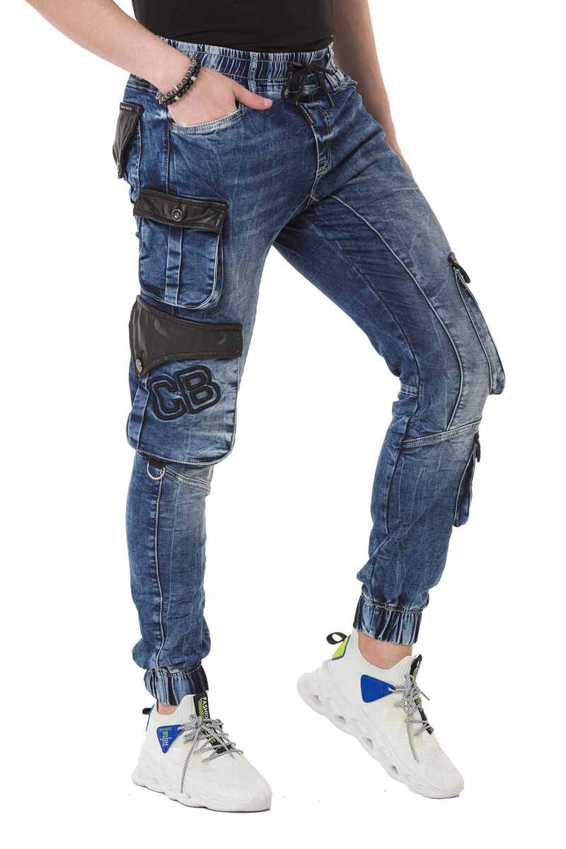 CD790 Straight Heren Jeans met een Designerlook