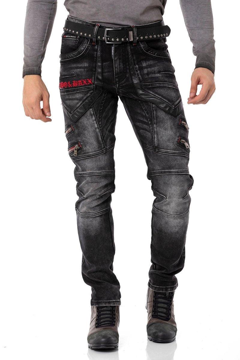 CD795 Tejanons de Hombre estilo Motero