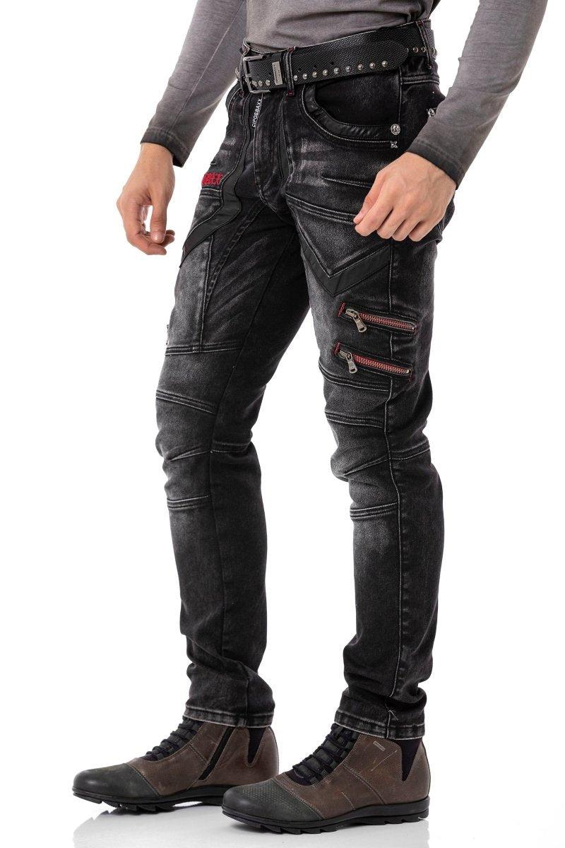 CD795 Tejanons de Hombre estilo Motero