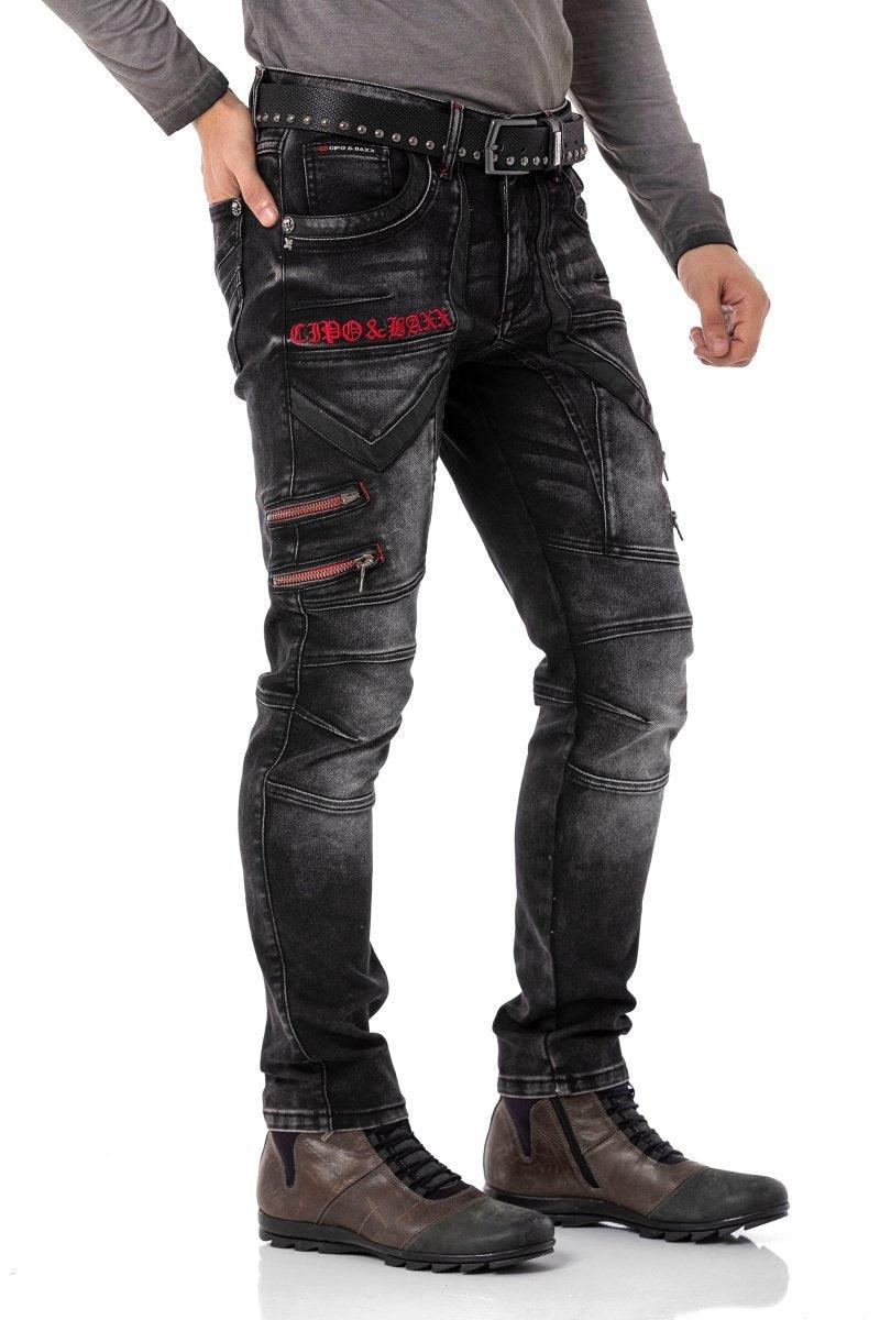 CD795 Tejanons de Hombre estilo Motero