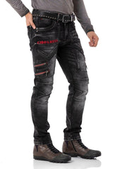 CD795 Tejanons de Hombre estilo Motero