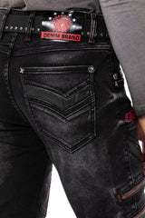 CD795 Tejanons de Hombre estilo Motero