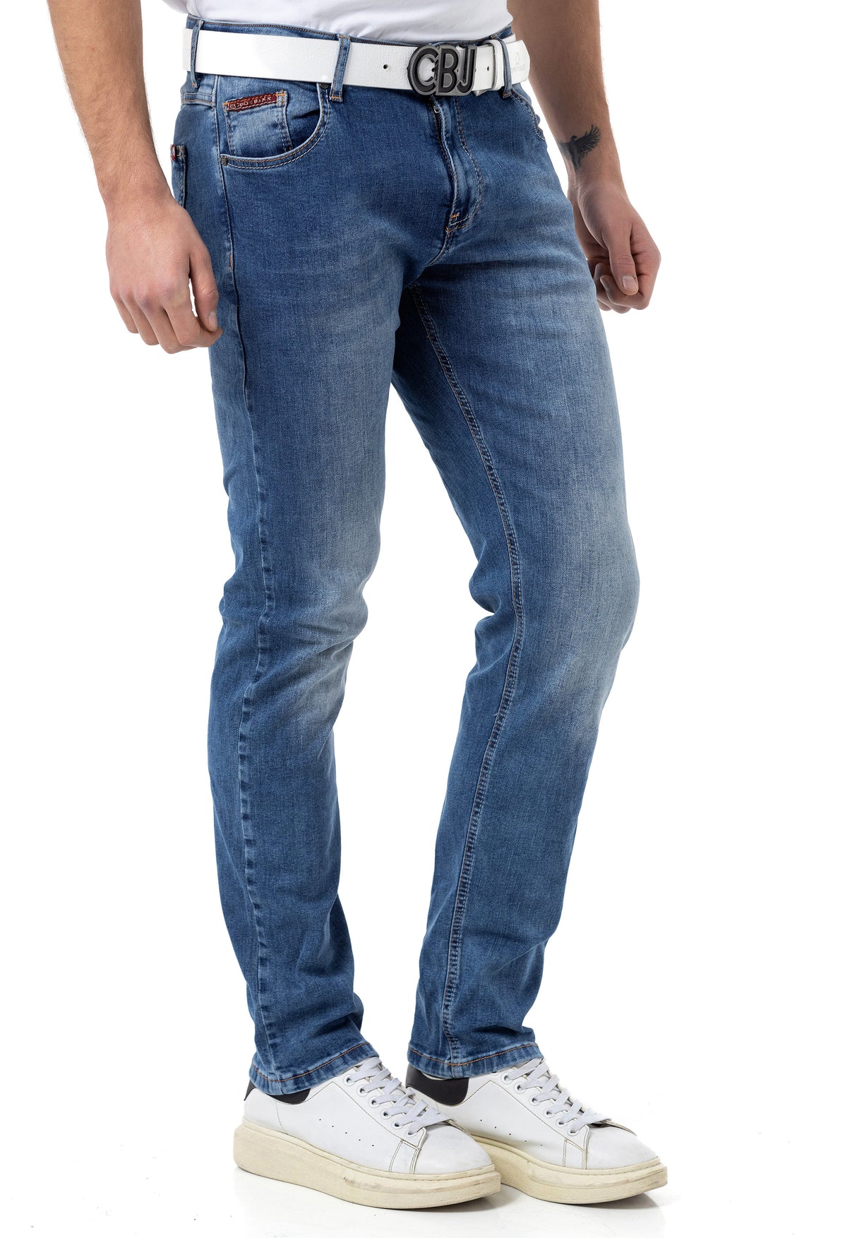 CD820 Jeans Básicos Slim-fit para hombres