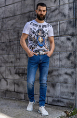 CD820 Jeans Básicos Slim-fit para hombres