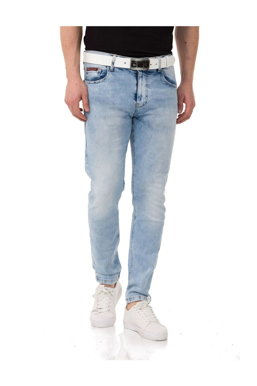 CD820 Jeans Básicos Slim-fit para hombres