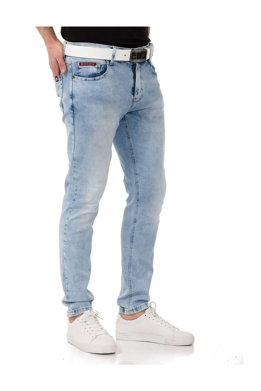 CD820 Jeans Básicos Slim-fit para hombres