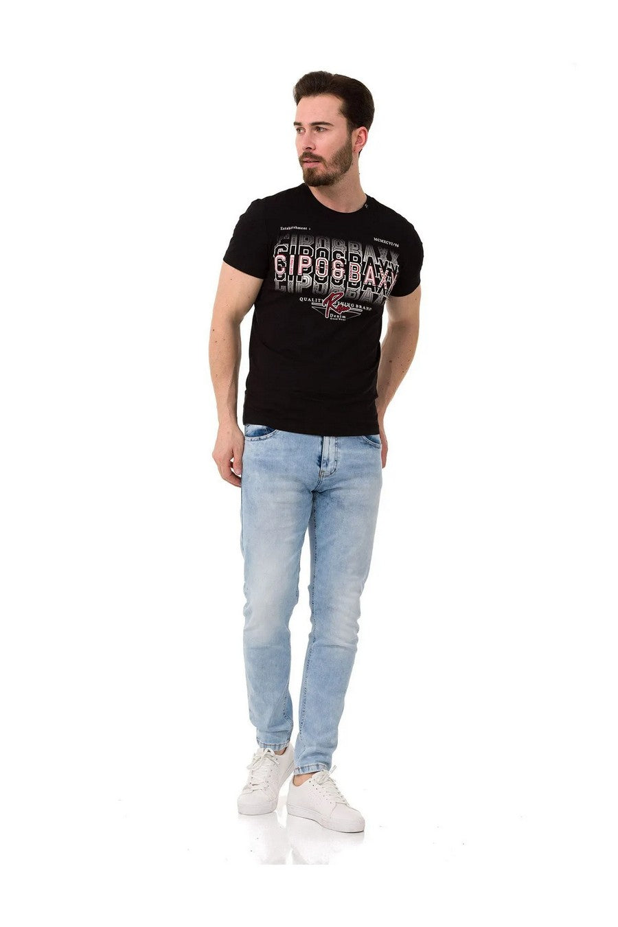 CD820 Jeans Básicos Slim-fit para hombres