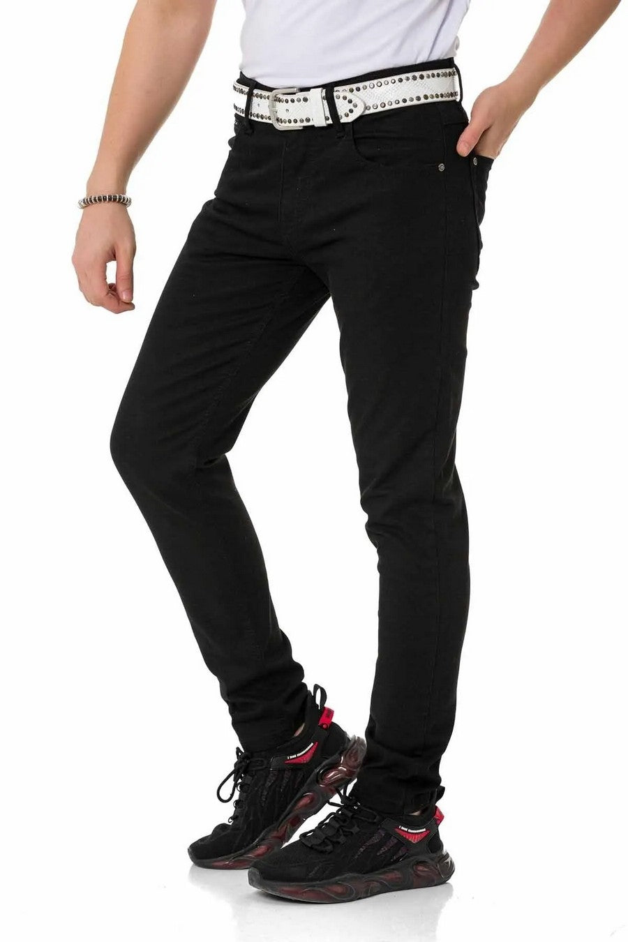 CD820 Jeans Básicos Slim-fit para hombres
