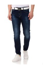CD820 Jeans Básicos Slim-fit para hombres