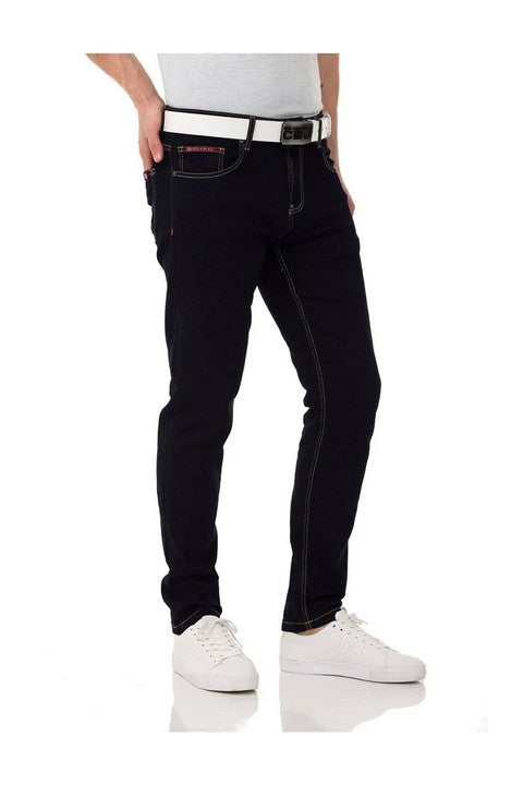 CD820 Jeans Básicos Slim-fit para hombres