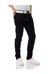 CD820 Jeans Básicos Slim-fit para hombres