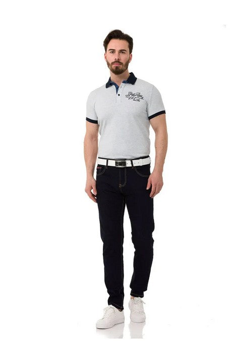 CD820 Jeans Básicos Slim-fit para hombres