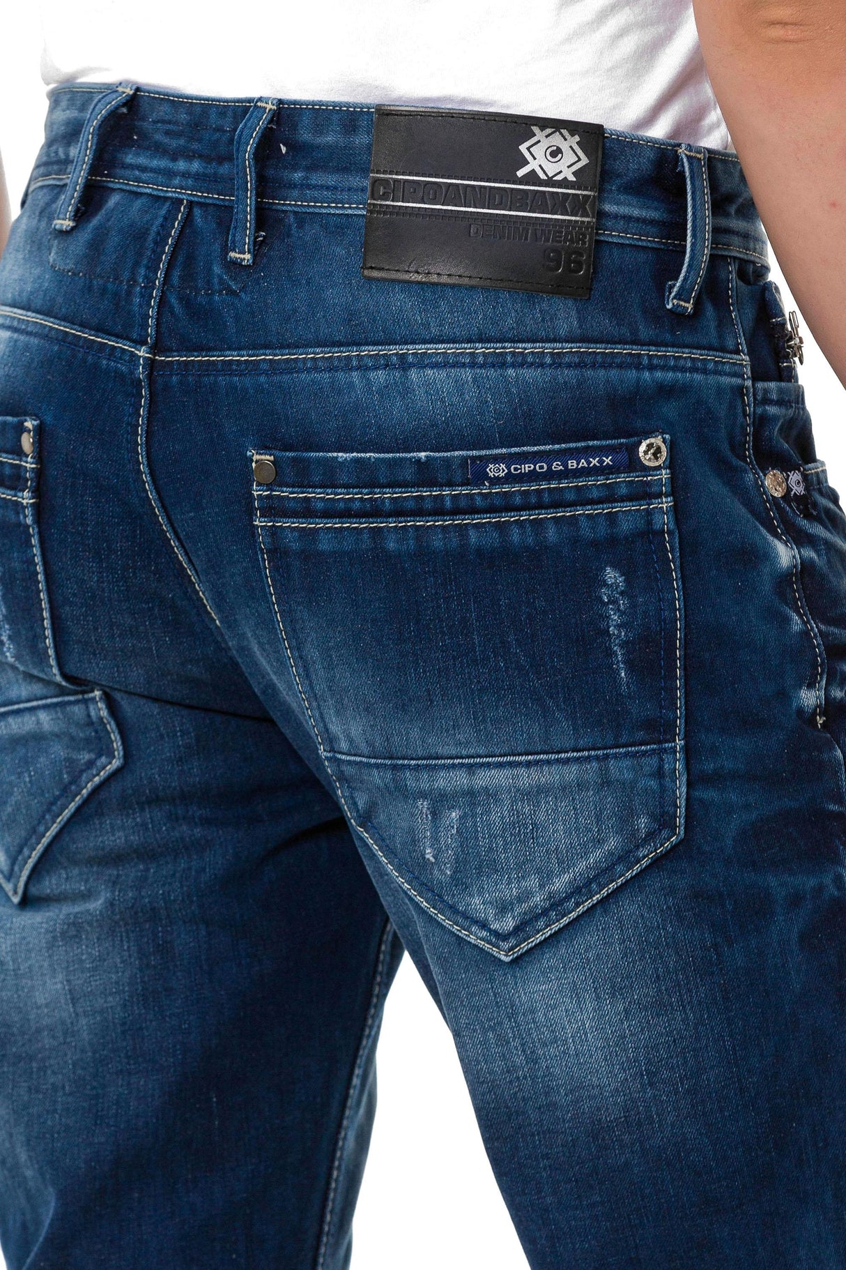 CD838 Jeans clásicos para hombre