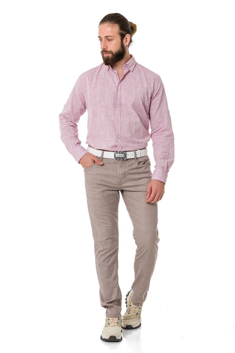 CD841 pantalon de tissu masculin dans la coupe à la mode à la mode