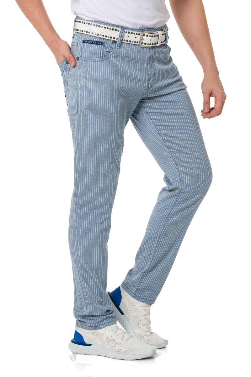 CD841 pantalon de tissu masculin dans la coupe à la mode à la mode