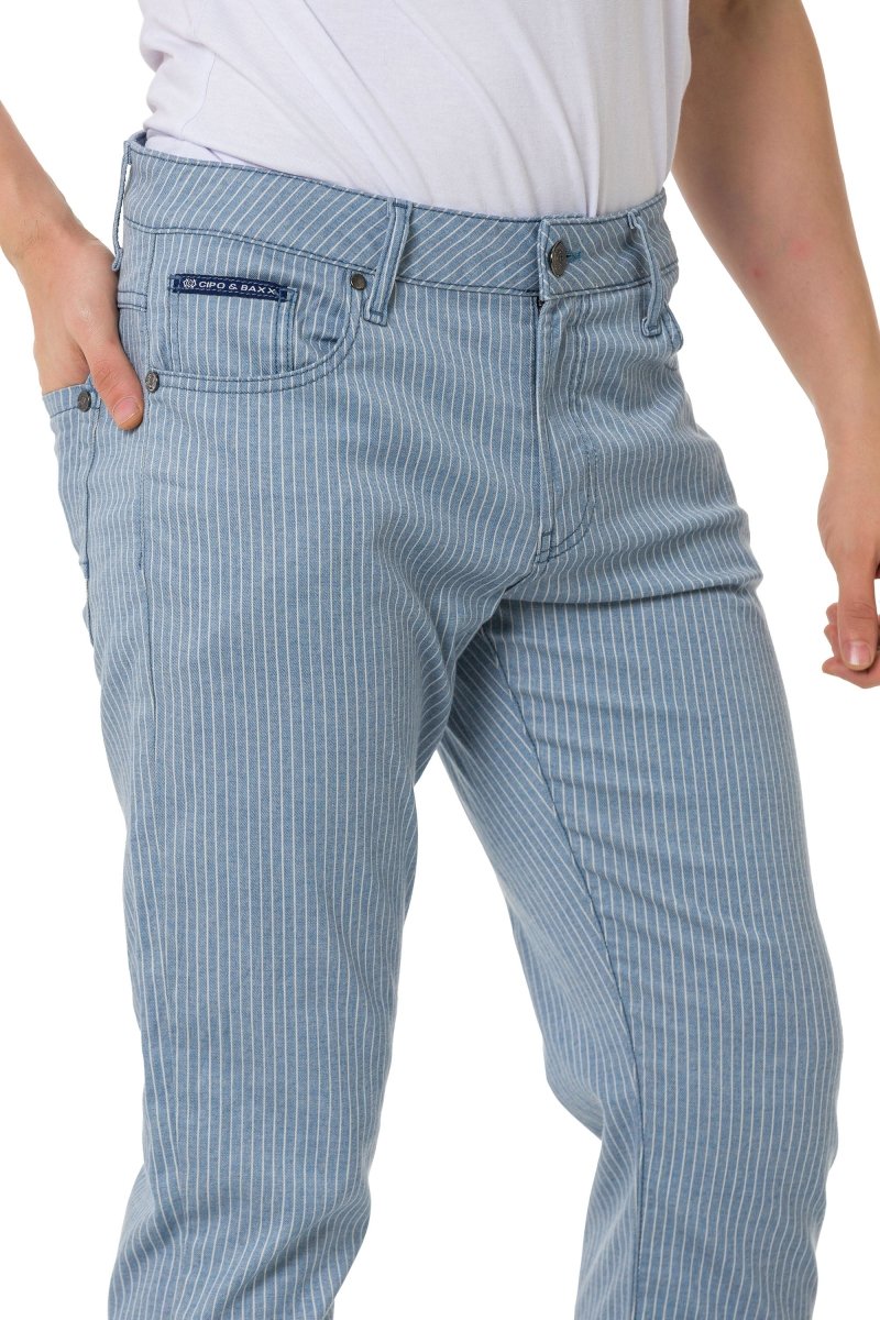 CD841 pantalon de tissu masculin dans la coupe à la mode à la mode
