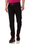 CD842 Men's fabric trousers in the fashionable slim fit cut