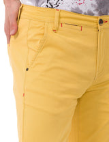 CD842 Men's fabric trousers in the fashionable slim fit cut