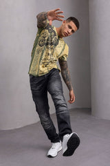 CD876 Herren Jeans - Stilvoller Straight Fit mit Komfort
