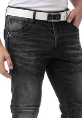 CD876 Herren Jeans - Stilvoller Straight Fit mit Komfort