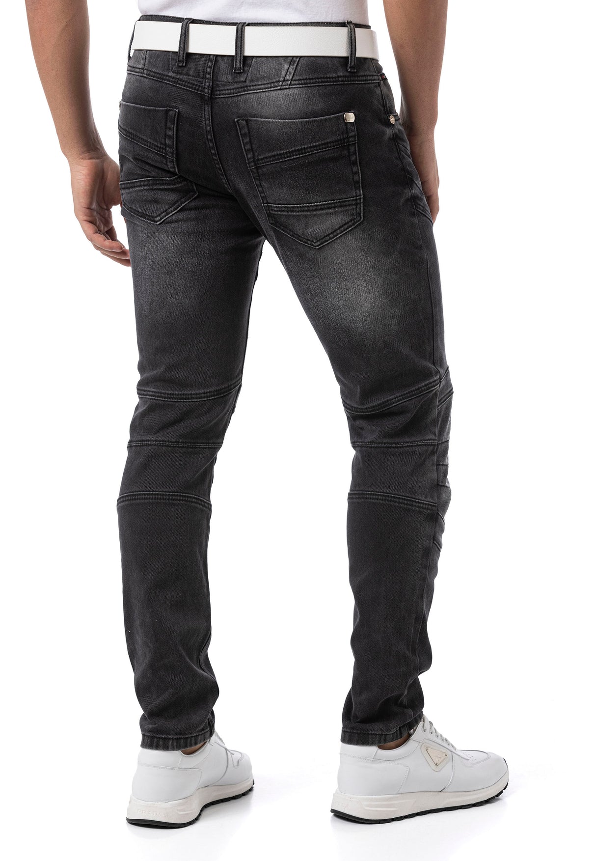 CD876 Herren Jeans - Stilvoller Straight Fit mit Komfort
