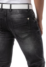 CD876 Herren Jeans - Stilvoller Straight Fit mit Komfort