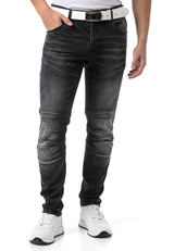 CD876 Herren Jeans - Stilvoller Straight Fit mit Komfort