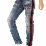 CDK106 Blue Jungen Jeans Fit regolare