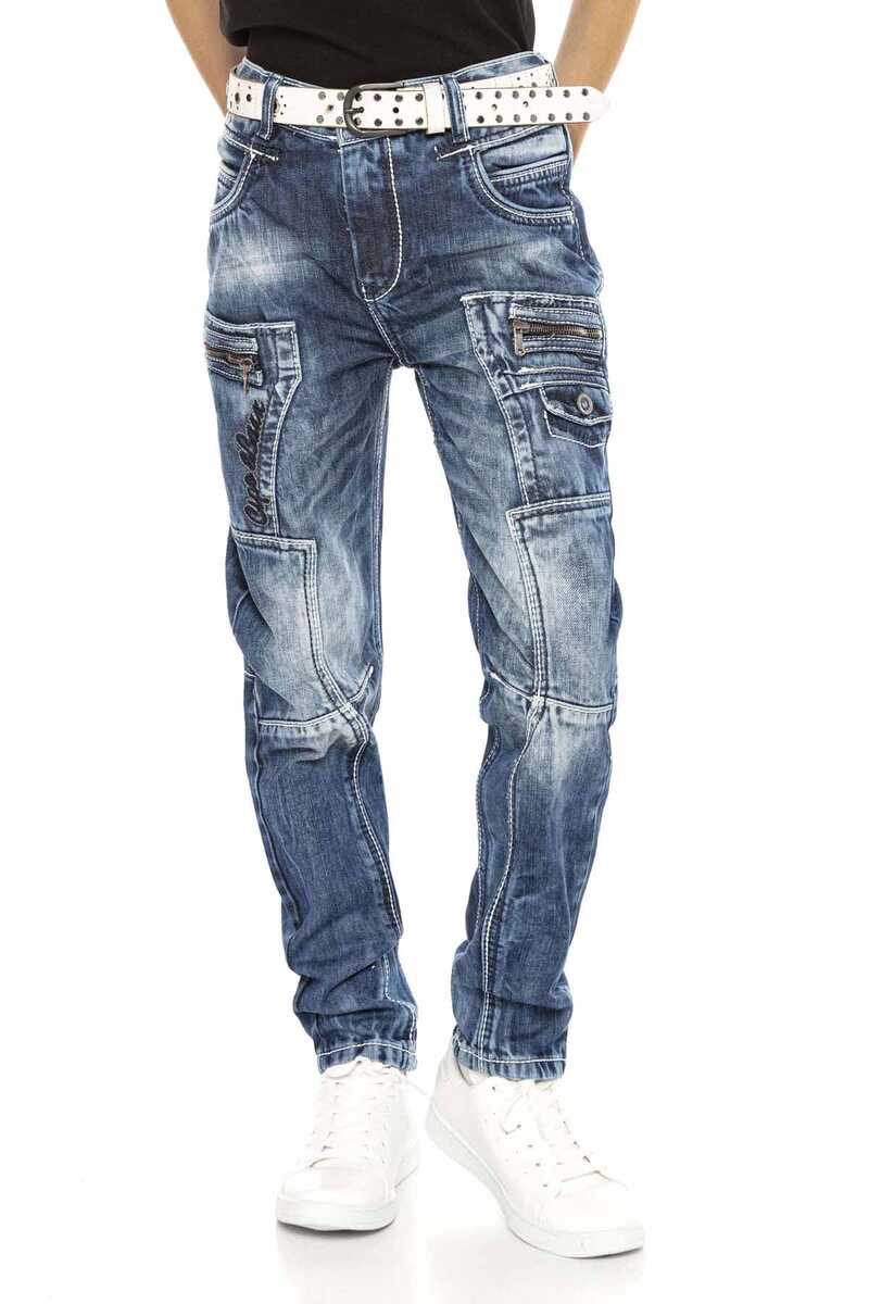 CDK107 Blue Jungen Jeans Regular